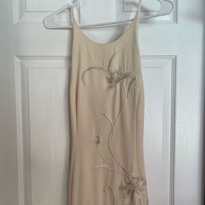 Vintage Beaded Maxi Dress